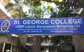 St. GEORGE COLLEGE OF MANAGEMENT & SCIENCE, BANGALORE